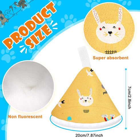 20 Pcs Baby Boy Pee Shield Cover,Pee Covers Baby Boy Pee Cap, Reusable Pee Covers for Baby Strong Water Absorption Diaper Changing Accessory for B...