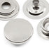 Dritz 5-1 Heavy Duty Snaps, Nickel, Size 24 (5/8-Inch) 7-Sets...