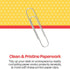 School Smart Smooth Paper Clip, 1-1/4 Inches, Silver, Pack of 100...