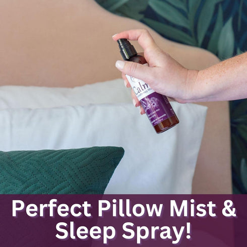 Lavender Spray Aromatherapy Mist Set of 2 – Pillow Spray, Natural Linen Spray for Bedding, Essential Oil Room Spray with Lavender & Chamomile for ...