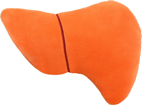 GIANTmicrobes Stuffed Liver Plush, Liver Stuffed Animal, Anatomical Liver, Hepatologist Gift, Liver Transplant Gifts, Hepatitis Gift, Hepatology G...