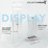 CollectorMount Album Mount 1 Pack Wall Mount Album Frame Brackets or Shelf Stand, Adjustable, Clear to display Vinyl Records...