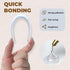 SUNFATT Mini Size Hot Glue Sticks,(50 Pcs)5.9" x 0.27" Crystal Clear Glue Sticks Perfect for Hot Glue Gun,Easily Create and Bond Crafts on Wood,Pl...