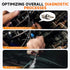 FOXWELL EVAP Service Port Adapter for automotive service ports, 2-Piece Connector Set for EVAP Smoke Testing, Port Tools Work with Automotive Smok...