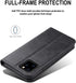 SINIANL Compatible with iPhone 12 Case, iPhone 12 Pro Wallet Case with Card Holder, Leather Book Folding folio Case with Kickstand Magnetic Closur...