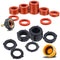 50 Pack Garden Hose Washers Fit All 3/4" Standard Water Hose Washers and Faucet Fittings, Heavy Duty Rubber Washer Seals Pressure Hose Washers...