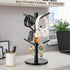 Mug Tree, Thicker Base Coffee Cup Holder for Countertop, Sturdy Wood Coffee Tree Mug Holder Stand with 6 Hooks, Non-Slip Mug Rack for Home Storage...