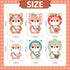 Car Air Fresheners, 6Pcs Shiba Inu Cute Car Air Freshener Hanging Car Rearview Mirror Pendant Scent Hanging Car Ornaments Kawaii Fresheners Automo...