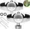 Morvat Metal Water Sprinkler for Flowers Plants Garden Lawn & Yard, Gentle Flow Watering Spray System & 360 Degree Irrigation for Small to Medium ...