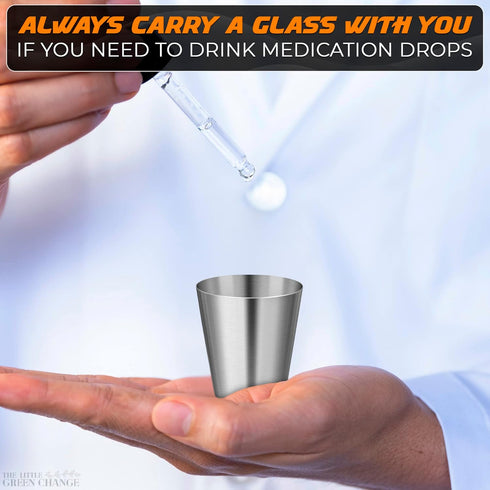 Metal Reusable Shot Glasses 30ml/1oz - 15 Pcs Stainless Steel Shot Glasses Unbreakable, Stylish Design, Good for Whiskey, Vodka, Tequila, Coffee –...