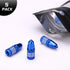 Blue Bike Valve Cap Presta Valve Caps Aluminum Anodized Valve Stem Covers Bike Air Valve Caps Fit Presta/French Valves on MTB Mountain/Road Bike R...