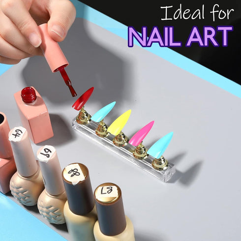 LEOBRO Silicone Mats for Crafts, 2 Pack Silicone Mat for Jewelry Resin Casting Molds, 11.69" x 8.26" Silicone Mats for Epoxy Resin, Resin Molds, D...