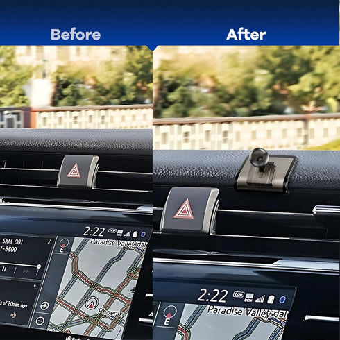 ELOHEI for Toyota Camry Phone Holder with Custom Base, Car Phone Holder for 2018-2024 Toyota Camry Accessories, Hands Free Toyota Camry Mount for ...