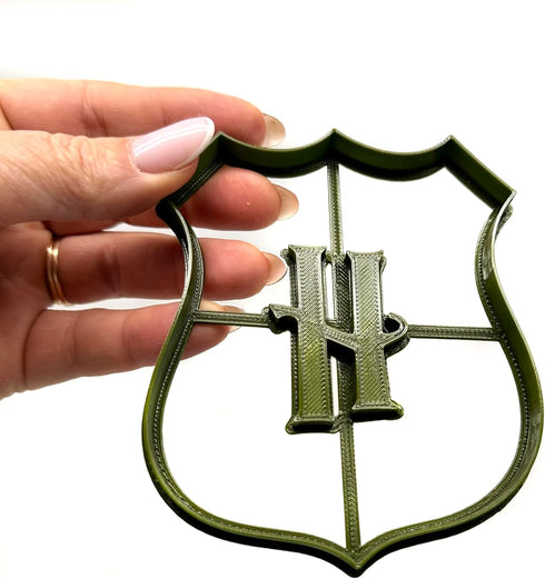 Cookie Cutter by 3DForme, Harry Potter`s sign Serias Baking Cake Fondant Frame Mold for Buscuit, Set 2 Piece...