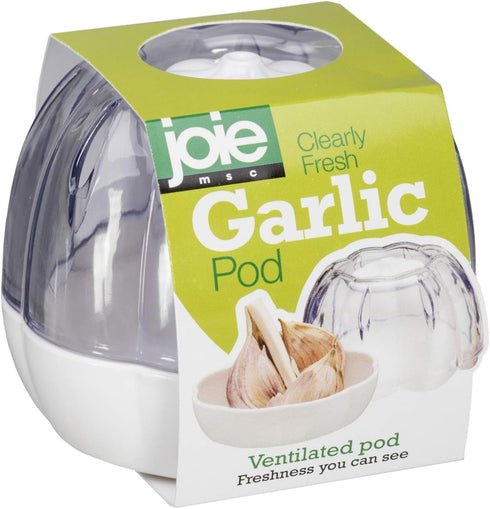 Joie Modern Minimalist Green Garlic Pod, Small, Air Vented, BPA Free, Food Grade, Dishwasher Safe...