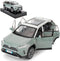 Model Car 1/32 RAV4 Alloy Diecast Collectible Toy Car with Light and Sound Toy Vehicle Door Can Be Opened for Boys Kids Toddler Gift (Gray)...