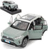 Model Car 1/32 RAV4 Alloy Diecast Collectible Toy Car with Light and Sound Toy Vehicle Door Can Be Opened for Boys Kids Toddler Gift (Gray)...