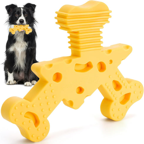 Dog Chew Toys for Aggressive Chewers,Tough Nylon Dog Toys,Indestructible Dog Toys for Aggressive Chewers Large Breed Medium Small Breed....