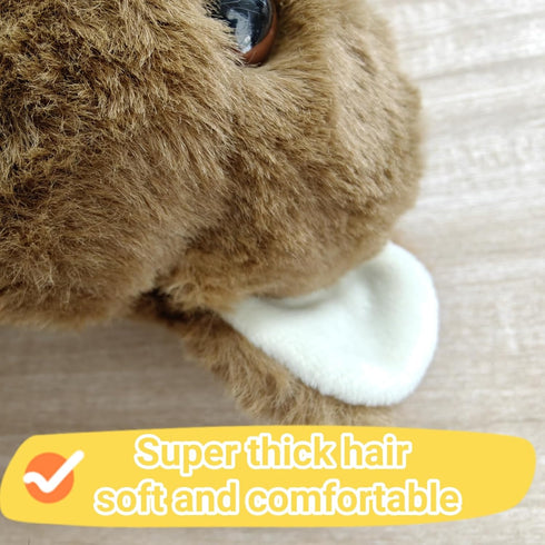 FRANKIEZHOU Realistic Quokka Stuffed Animal- Brown11.8,Kangaroo Plush Toy Soft Kawaii Plush Toy for Kids,Girl Toys,Gifts for Kids, Baby Gift,Home ...