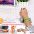 Small Cute Cartoon Mouse Pad, Mouse Pad with Ergonomic Wrist Rest Support, Office Decompress, Comfortable Mouse Pad for PC, Computer, Laptop...