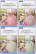 GIANT WRAP BAG: Baby Shower 36 x 44 inch Large present plastic sack. (Style Vary)...
