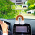 7 Pcs Boho Car Accessories Sets Include Boho Steering Wheel Cover 15" Absorbent Car Cup Holder Mat Rainbow Retro License Plate Frames Seat Belt Co...