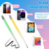 5PCS Stylus Pens for Touch Screens, Stylus Pen for iPhone/iPad/Tablet Android/Microsoft/Surface, Compatible with All Touch Screens (Purple/Pink/Bl...