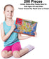 USA Map Puzzle for Kids - 200 Piece United States Puzzle - 50 States with Capitals for Kids Ages 4 and Up, America Jigsaw Puzzle Children’s Geogra...