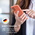 kwmobile Case Compatible with OnePlus 8T Case - Slim Protective TPU Silicone Phone Cover - Summer Orange...