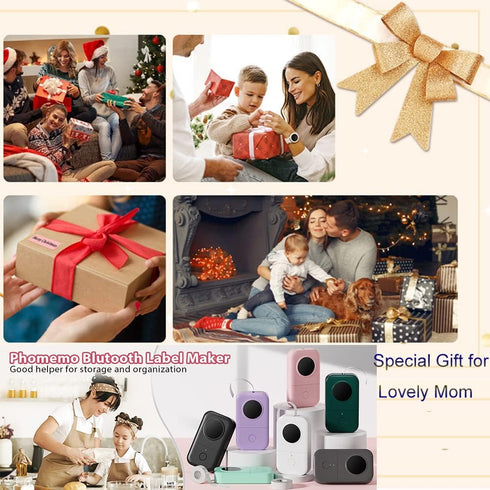 Phomemo Label Maker Machine, D30 Portable Handheld Bluetooth mini Label maker Printer, Multiple Templates for Smartphone thermal small label maker...