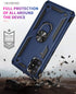 Korecase Galaxy A71 Case Heavy Duty Rugged Dual Layers Full Body Shockproof with Ring Kickstand Rose Gold...
