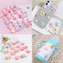SUKPSY 50 Pcs Resin Flatback Slime Charms Mixed Flower Bow Fruit Animal Embellishments Making Supplies for Hair Clip Headband Scrapbooking Easter ...