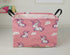 KUNRO Rectangle Toy Bin Waterproof storage organizer for Nursery Hamper Home decor Closet Kids Bedroom Laundry Baby Gift Shelf Baskets(Pink unicor...