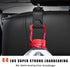 4 PCS Car Seat Headrest Hooks, Auto Seat Hook Hangers Storage Organizer, Back Seat Hanger for Car Handbag Clothes Coats Grocery Bags, Universal In...