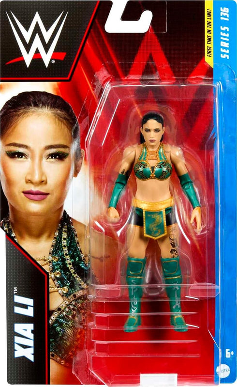 Mattel WWE Xia Li Basic Action Figure, 10 Points of Articulation & Life-like Detail, 6-inch Collectible...