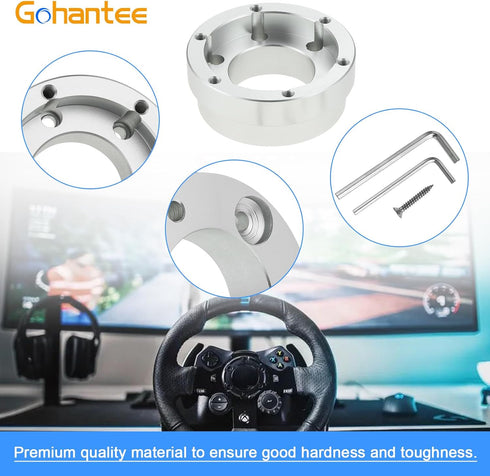 Steering Wheel Adapter Plate Replacement for Logitech G29 G920 G923 Momo Sparco 70mm Pcd Racing Car Game Modification 13 14 inch Steering Wheel So...