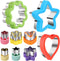 Cutter Shapes Set Different Sizes Cookie Cutters Set Fruit Cookie Pastry Stamps Mold...