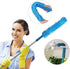 Foldable Microfiber Fan Cleaning Duster Steel Body Flexible Fan mop for Quick and Easy Cleaning of Home, Kitchen, Car, Ceiling, Cleaning Brush wit...