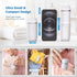 Water Flosser Cordless for Teeth, PONYFREE Mini Portable Oral Irrigator with 9 Pressure Modes, Teeth Cleaner Pick, Unique Pressure Stabilization T...