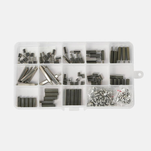 M3 Hex 304Stainless Steel Standoff Male Female Metric Thread Mount Spacer Screw Nut Bolt Motherboard Spacer Prototyping Accessories for PCB, Quadc...