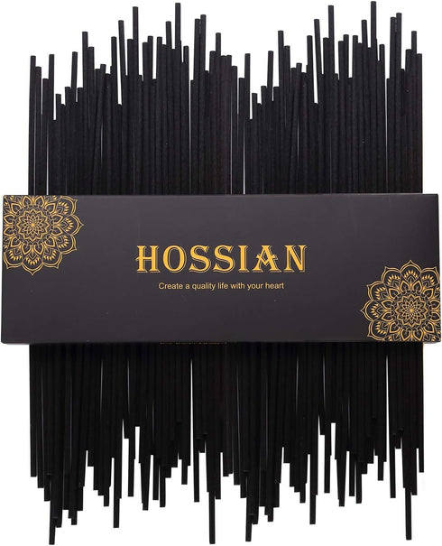 HOSSIAN Reed Diffuser Sticks - Reed diffusers-Reed Sticks -Diffuser Glass Bottles-Diffuser Refills- Natural Rattan Wood Replacement for Aroma Frag...