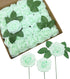 D-Seven Artificial Flowers 30PCS Real Looking Fake Roses with Stem for DIY Wedding Bouquets Centerpieces Party Baby Shower Home Decorations (Mint ...