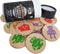 Wooden Memory Game - Matching Memory Game for Kids 3 and Up, 16Pcs | Educational Toy for Preschool Toddlers Board Games (Robots)...