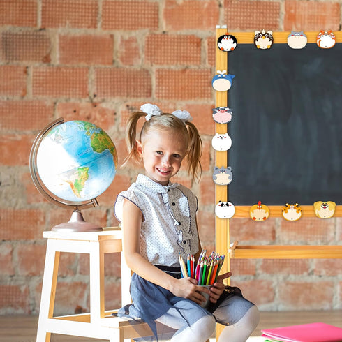 Cute Sticky Notes, 24 Pieces Cartoon Animals Sticky Kawaii Notes Fun Sticky Notes Cute Notepads Last Day of School Stationery Supplies for Office ...