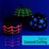 FolkArt 4 Bottle Multi-Surface Acrylic Paint Set, 2oz, Neon Blacklight Colors...