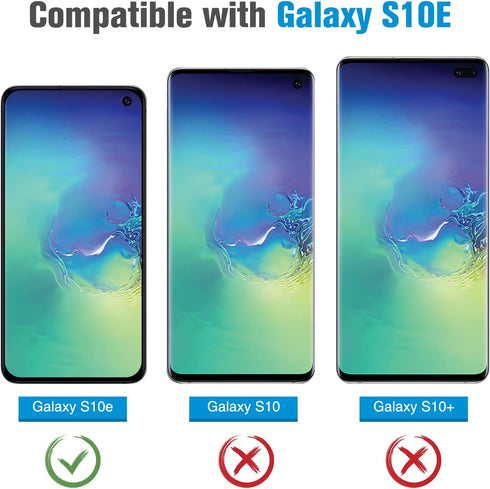 Lanhiem for Samsung Galaxy S10e Case, IP68 Waterproof Dustproof Case with Built-in Screen Protector, Heavy Duty Full Body Protective Clear Back Ph...