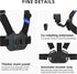 TELESIN Quick Release Chest Strap Mount, Mobile Phone Adjustable Chest Mount Harness for GoPro Camera, Action Camera, iPhone 13 12 11 Pro,Vlog/POV...