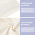 Uonlytech Lamp Shade Linen Pre-cut Round Craft Diy Making Cover Lampshade Material Fabric Floor Styrene Light Shade Cloth Desks White for Re Repla...