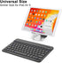 Bluetooth Keyboard for iPad 5th~10th gen, iPad Air (M2 2024, 5th/4th gen), iPad Pro 11-in, Samsung Galaxy Tablet, Xiaomi, Wireless Design, USB-C R...