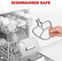 Stainless Steel Flat Beater for KitchenAid Mixer, Paddle Attachment for Tilt-Head Stand Mixer Fits 4.5-5 QT Mixing Bowl, Beater Replacement, Dishw...